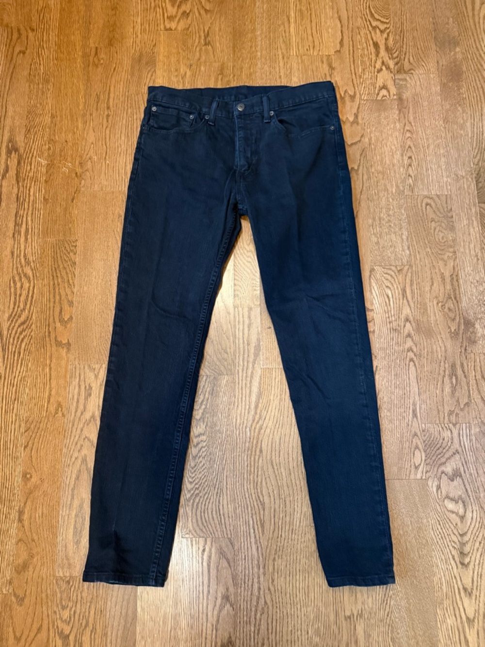 Levi's Men's 511 Slim Fit Jeans in Dark Hollow (Black)